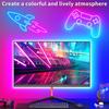 Светодиодная лента RGB Neon LED 24 В, гибкая водонепроницаемая лента с управлением через приложение, синхронизацией с музыкой, регулировкой яркости, сменой цвета для домашнего декора для вечеринок