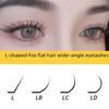 Fox L-Shaped Wide-Angle Soft Eyelashes: Chinese Beauty, Single Air Flat Hair, LC/LD