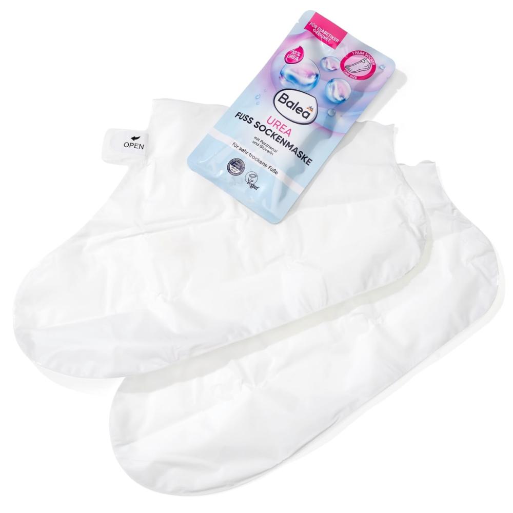 Маска для ног DM Balea Urea Foot Mask Pack (1 пара) х 2