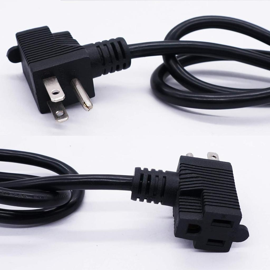 Heavy Duty Foot Switch SPDT NO NC AC 380V 15A Electric Pedal Momentary Foot Pedal Switch with 5-ft Cable with Piggyback Plug (3-Pronged) LT-3-X