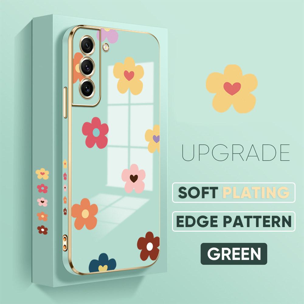 Красочные печатные узоры с квадратным краем корпуса с покрытием корпуса телефона Роскошное покрытие Мягкий чехол для телефона для iPhone Motorola Moto OnePlus Samsung