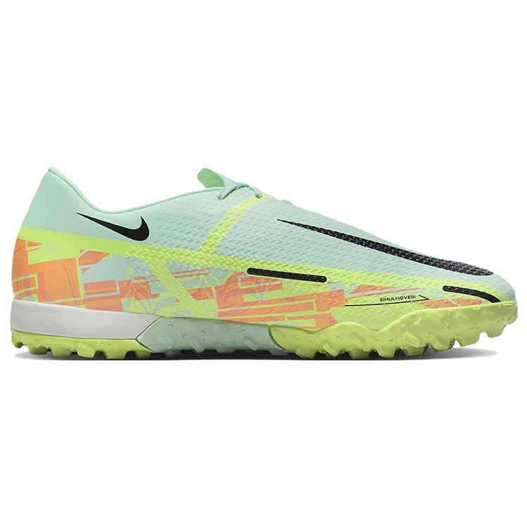 Nike Футбольные бутсы Phantom GT 2 Academy TF Мужские кроссовки Зеленый Оранжевый DC0803-343