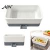Removable Sink Filter Mesh Kitchen Strainer Basket, Detachable Plastic Fine Filter, Easy Drain Cleaning And Clog Prevention Garbage Catcher