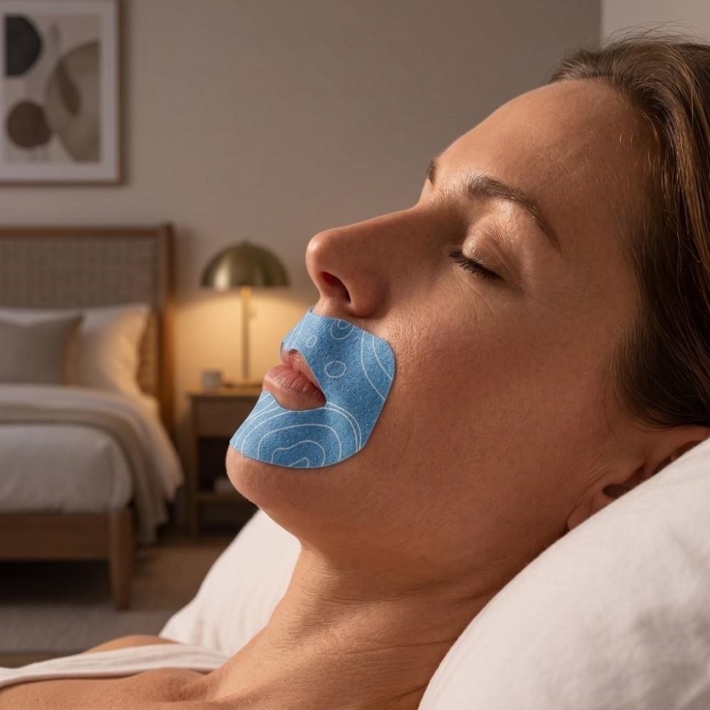 30Pcs Soundproof Night Sleep Correction Patch Noise Reduction Mouth Tape Adult Children