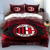 ACM 1899 Red Black Bedding Set Bedding Duvet Cover Set Duvet Cover Pillowcases Home Decor (1 * Duvet Cover 2 * Pillowcases, without duvet insert)