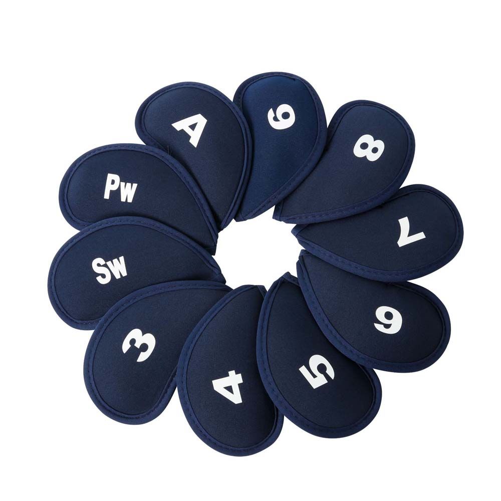 Iron Covers Set Protective Golf Head Cover Iron Pole Cover Golf Iron Headcover Golf Club Protector