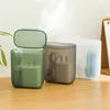 Transparent Cable Wire Container Box With Cover Mobile Phone Charger Box Desktop Storage Box