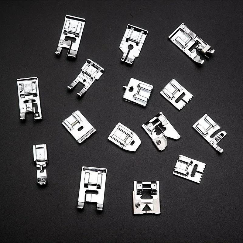 32 шт./комплект Лапки для швейных машин Инструменты для DIY Швейные аксессуары Лапка для шнура Плетения Канавки Комплект лапок для складок