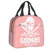 Сумка-холодильник для ланча Goonies, женская, термоизолированная, с изображением черепа пиратов и веселого Роджера, для детей, школьные сумки для еды
