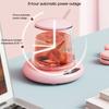Подогреватель для кружек, электрическая подставка для кофейной чашки с подогревом и 3-температурными настройками, водонепроницаемая USB-подключаемая грелка для чашки с водой, подключаемая к сети