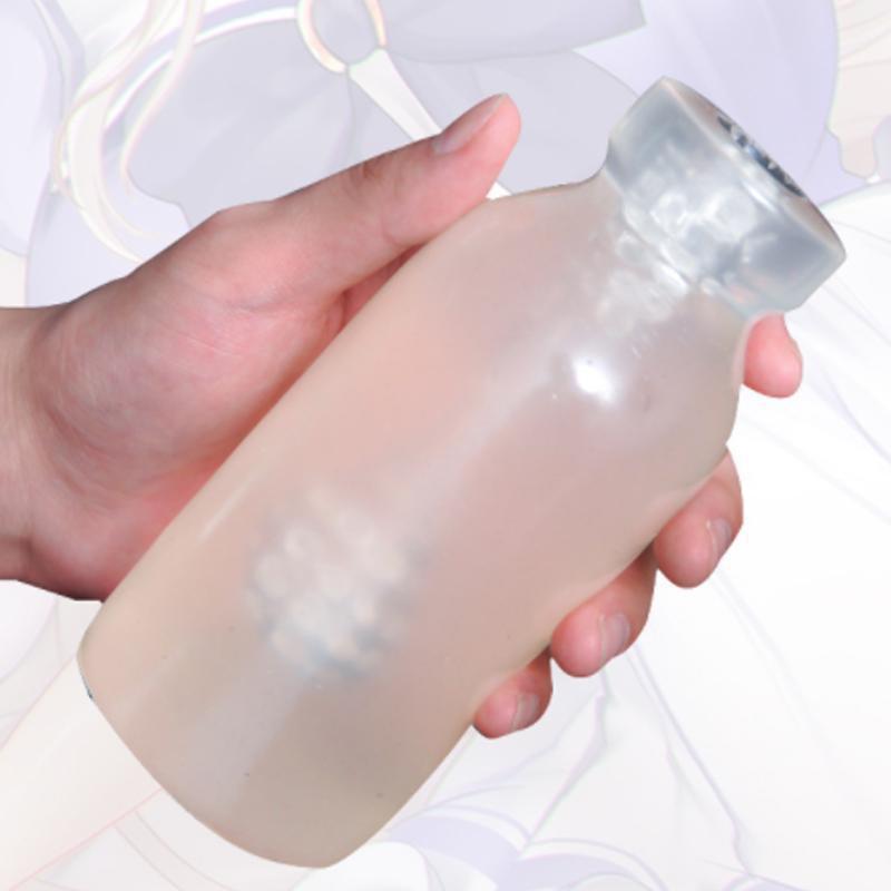 1pcs Male Masturbator Cup Soft Transparent Training Happiness Cup Relaxing Toy To Expand Private Parts Decompression Toy for Men