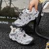 Kids Outdoor Hiking Sneakers Boys Girls Lightweight Breathable Running Shoes With Rubber Sole