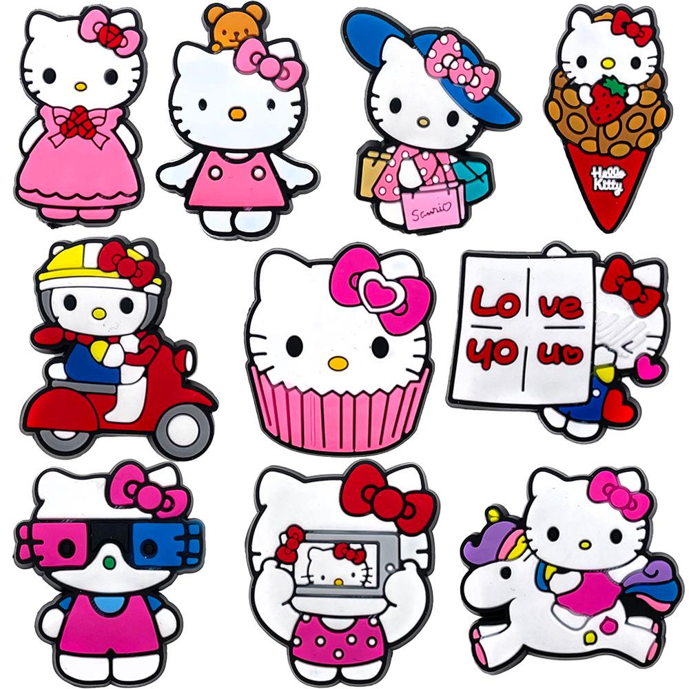 Cartoon Anime Shoe Decoration Buckle Set for Clogs – DIY Accessories