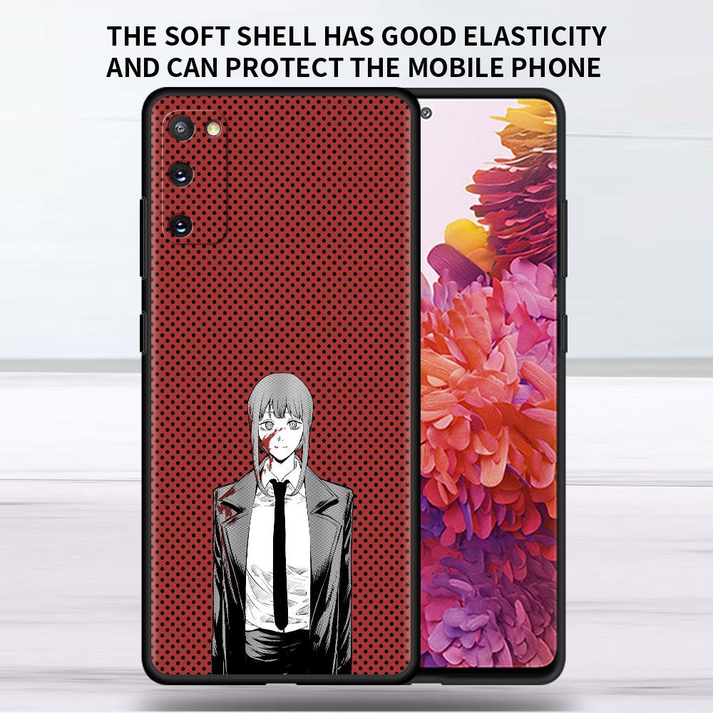 Case For Samsung Galaxy Note 20 Ultra 10 Plus Lite 9 8 A50 A70 A30 A20e A20 A40 A10 A10e A60 Phone Cover Manga Chainsaw Man Capa