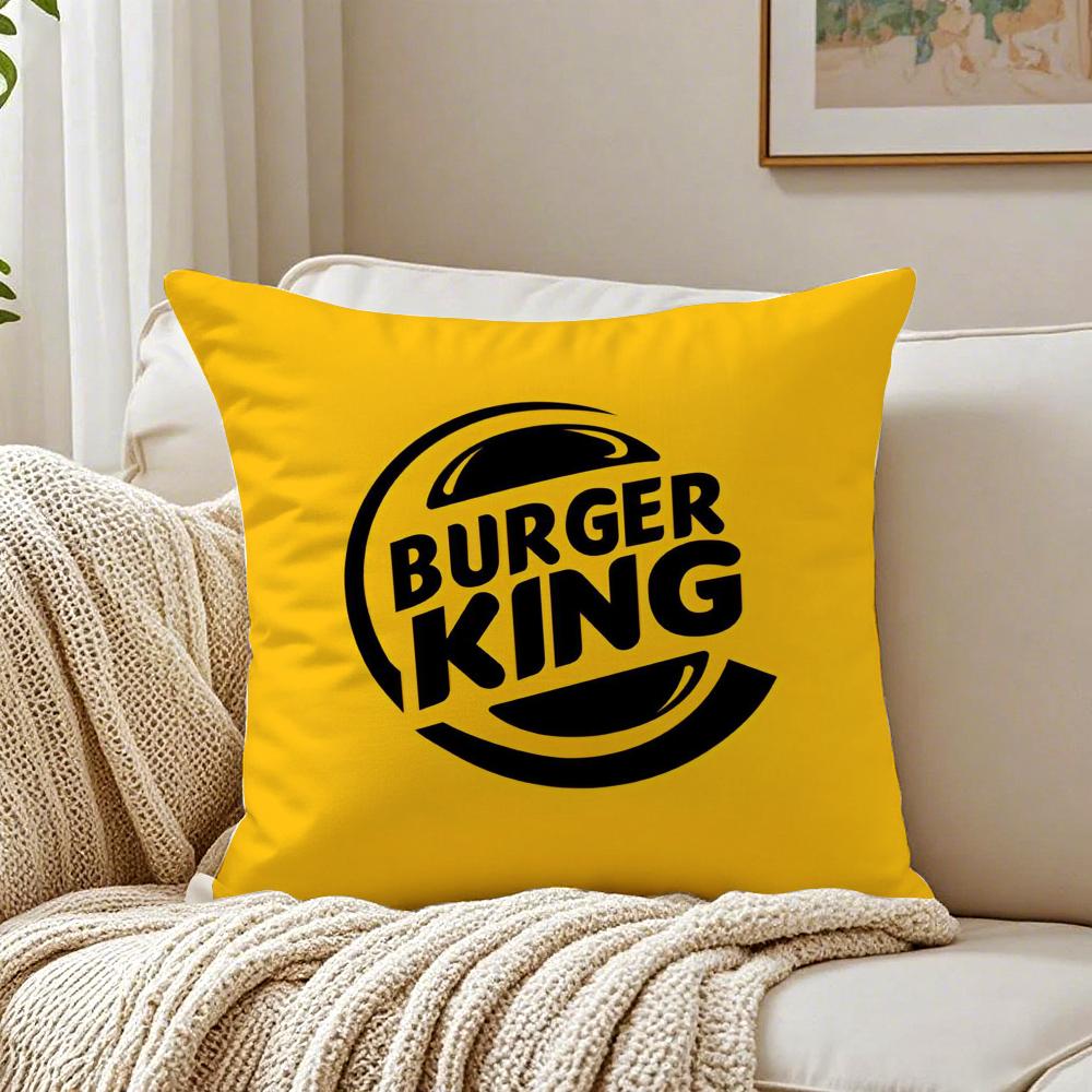 Популярный бренд фастфуда BBurger KKing Наволочка-подушка Антипылевой клещ Декор гостиной Диван Подушка Комната