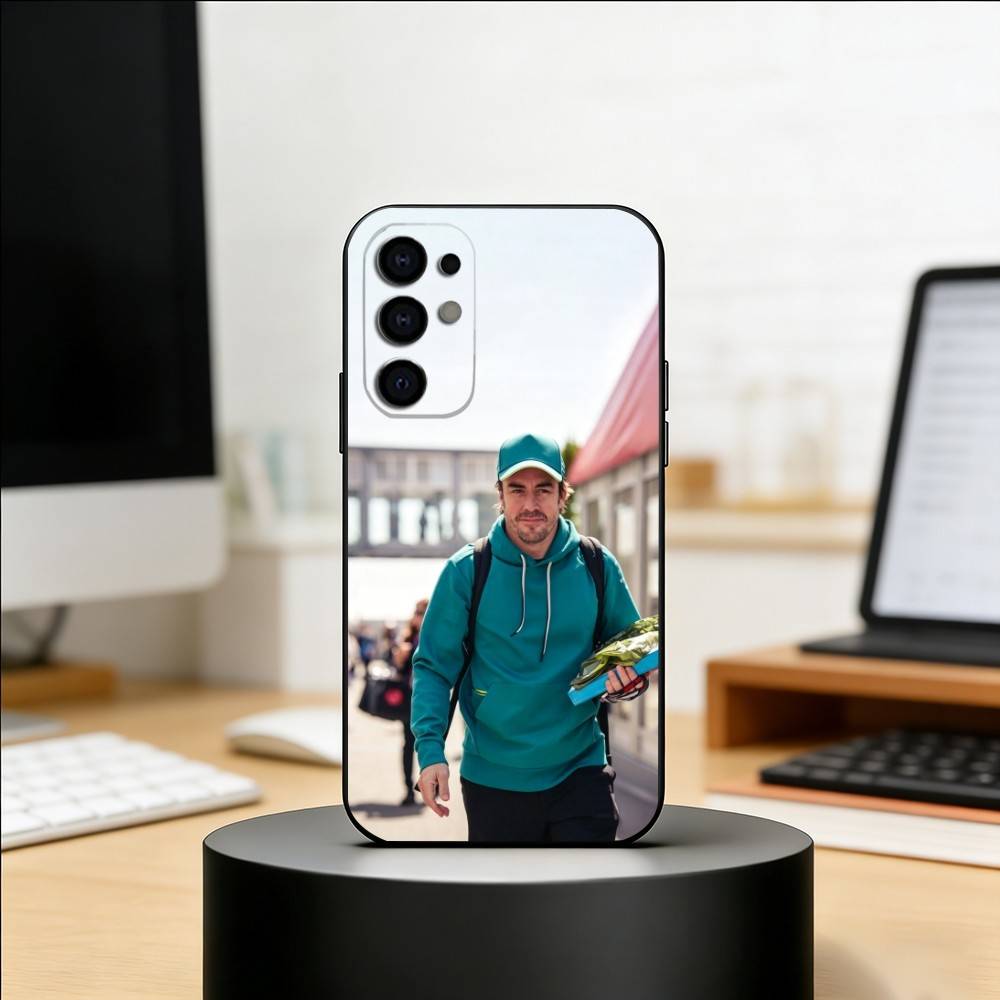 Крутой чехол для телефона A-Fernando A-Alonso для Samsung S25, S24, S21, S22, S23, S30, Ultra, S20, Plus, Fe, Мягкий силиконовый черный чехол