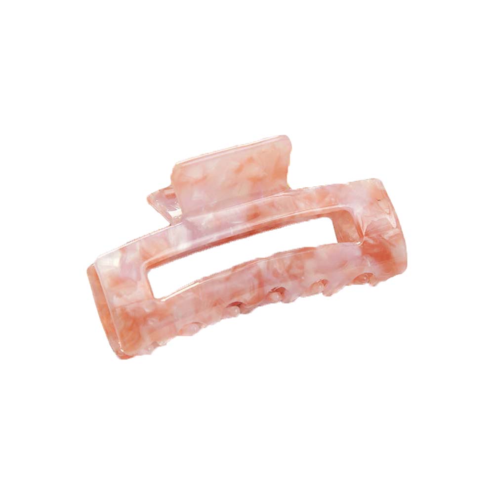 Wild Girls Women Leopard Acrylic Hairdress Crab Clips Hair Claws Bath Clips