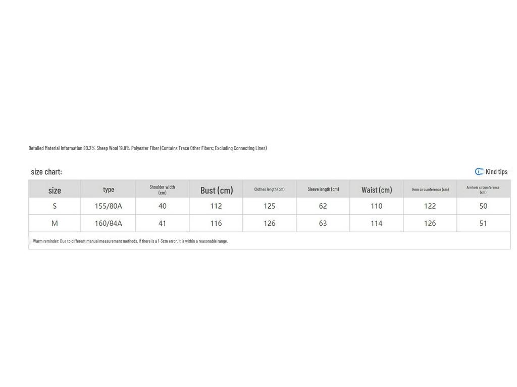 Mokana Women's Elegant Long Wool Blend Coat