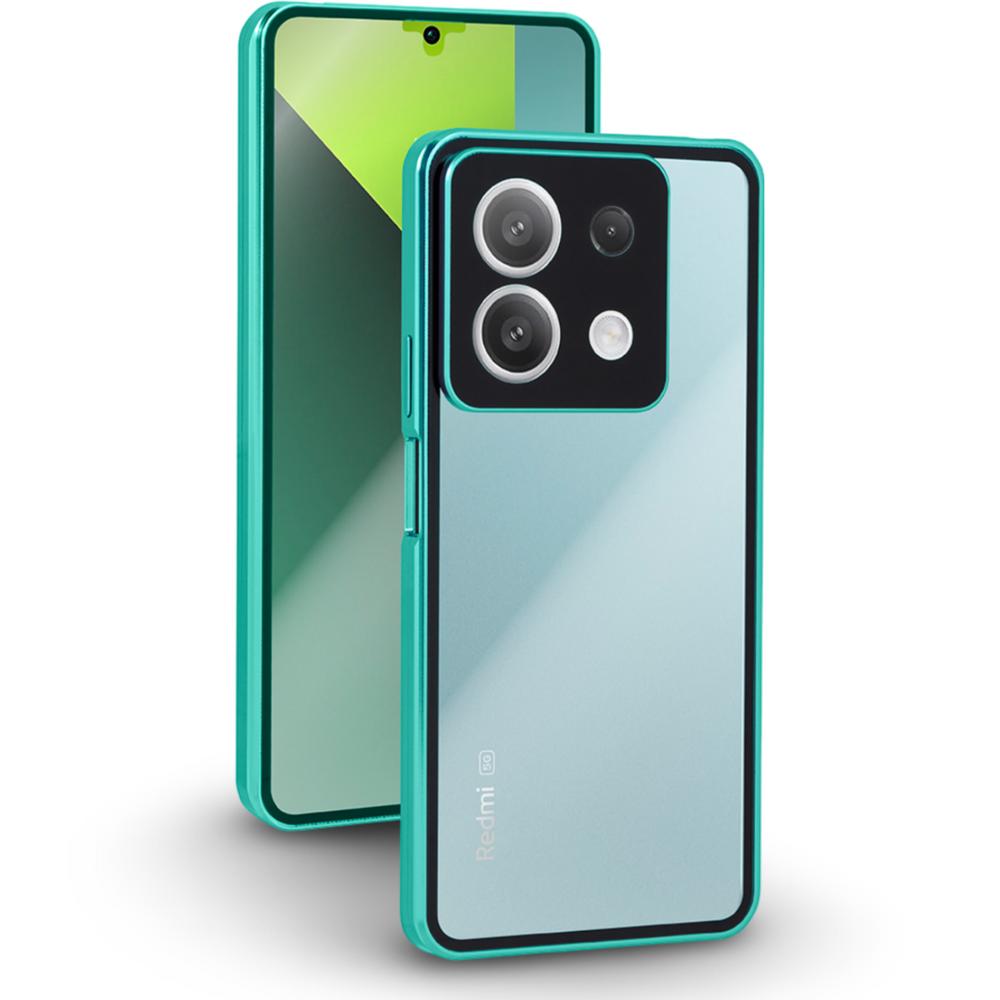 Case for Xiaomi Redmi Note 13 Pro 5G, Magnetic Dual Glass, Green