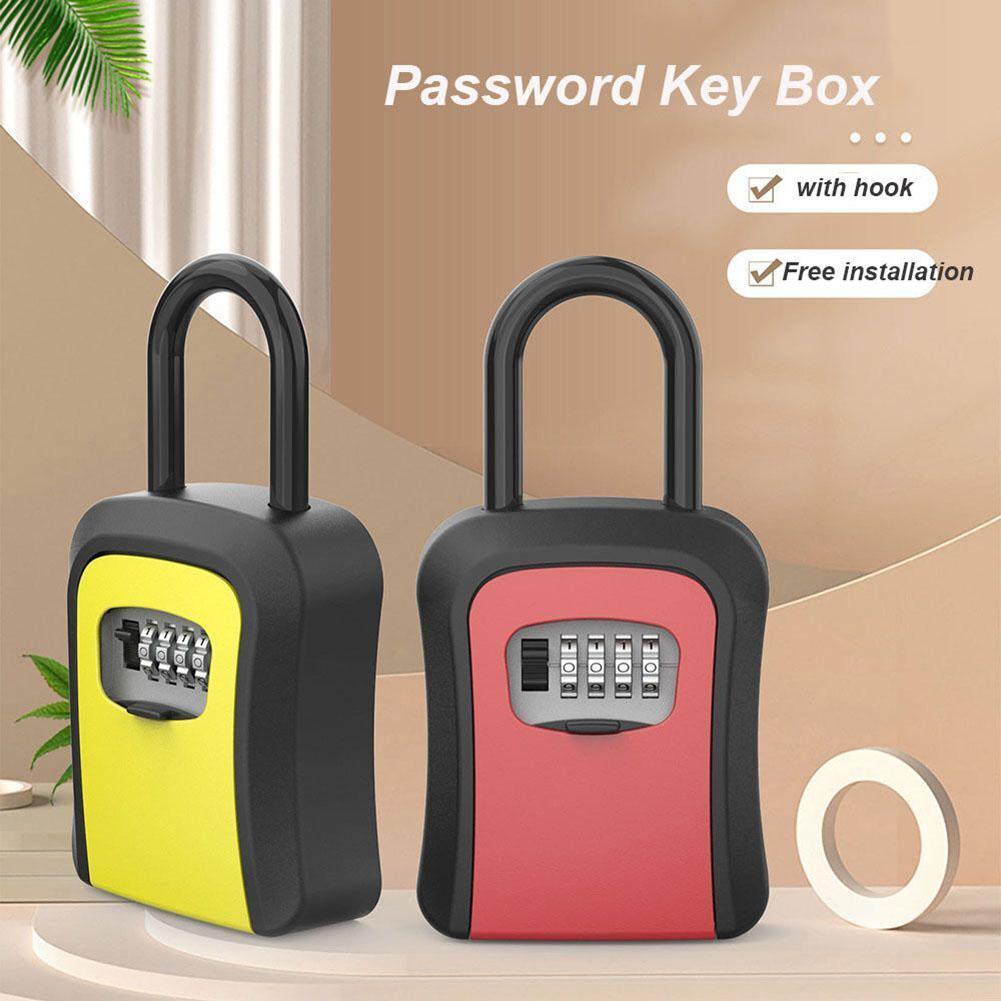 Wall Mounted Key Lock Box Storage Box Convenient Key Storage Secure And Reliable Specifications Ample Storage Capacity
