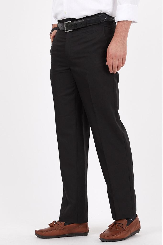 Мужские брюки больших размеров больших размеров Мужские классические черные тканевые брюки больших размеров больших размеров