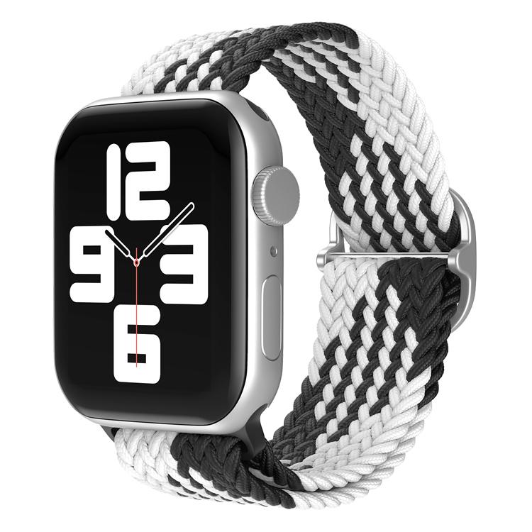 Плетеная петля Solo для Apple Watch Band 44 мм, 40 мм, 45 мм, 41 мм, 49 мм, 42 мм, 38 мм, эластичный браслет IWatch Series 7, 3 SE, 6, 8, ультра-ремешок для ремешка для наручных часов