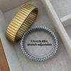 Эластичный Растягивающийся Ремешок для Часов Браслет Хип-Хоп Винтажный Браслет Титановая Сталь Ручная Цепочка Унисекс