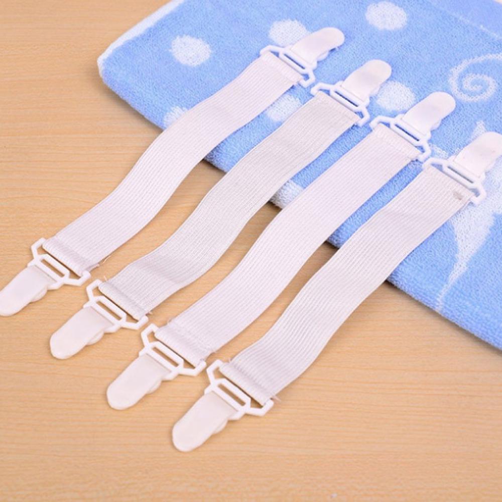 & Living Bedding Holder Straps Suspenders Elastic Belt Mattress Clip Bed Sheets Buckle Grippers