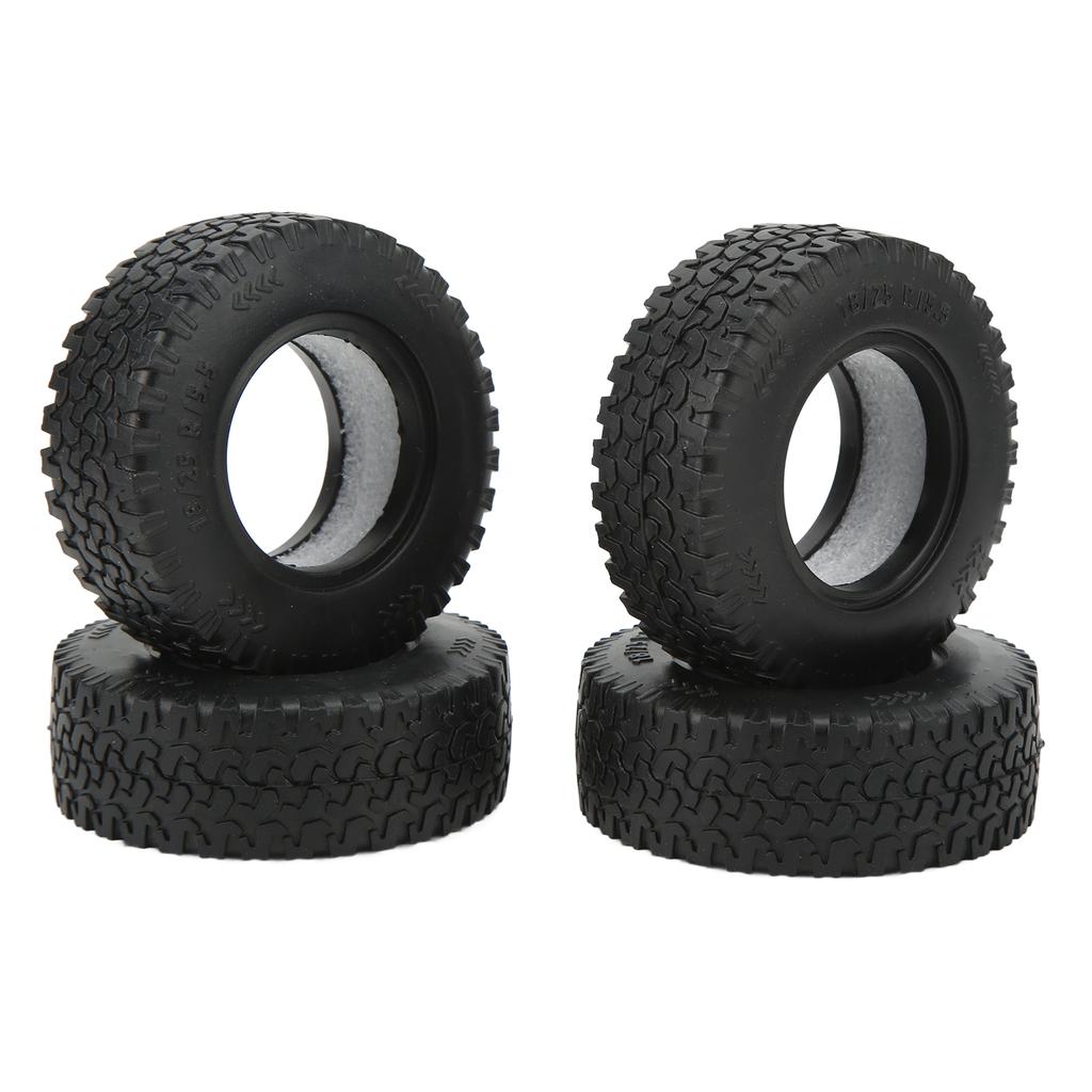 4 шт. 1,55-дюймовые мягкие резиновые колеса для Tamiya CC01 LC70 LC80 118 Air UTB18 Capra Remote