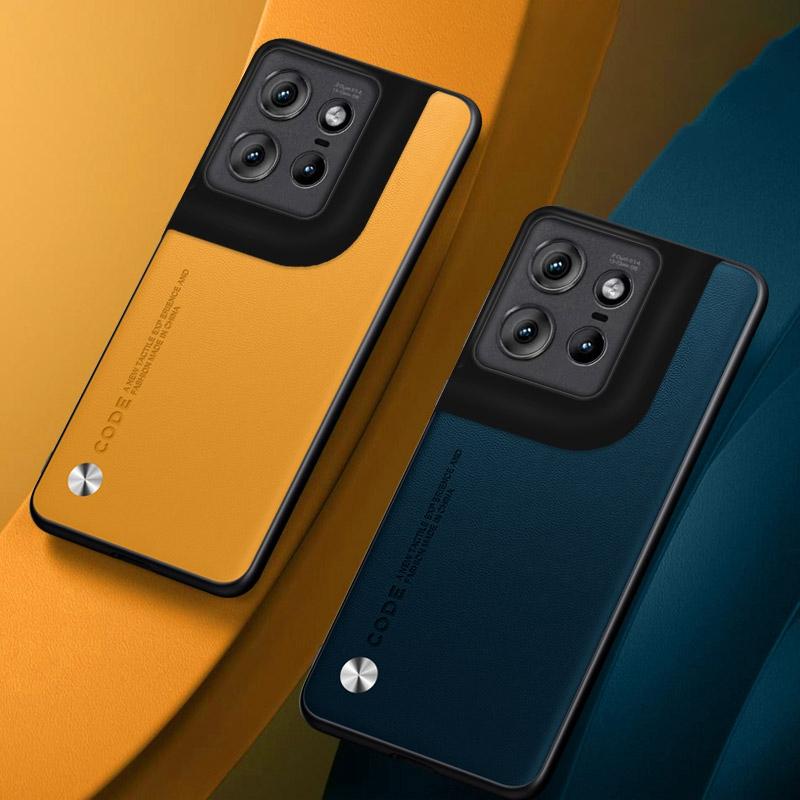 Роскошный чехол из искусственной кожи для Motorola Edge 50 Neo Edge50 Neo задняя крышка силиконовый защитный чехол для телефона Motorola Moto S50 5G