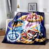 PAW Patrol Cartoon Printed Flannel Blanket Soft Warm All Season Throw For Kids Bedroom Sofa Indoor Home Decor Housewarming Gift