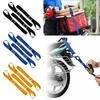 4pcs 15.9inch Soft Loop Tie Down Straps For Securing Cargo ATV UTV Motorcycles Scooters Dirt Bikes Lawn Garden Equipment