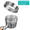 Stainless Steel Coffee Dosing Ring 51/53/58/58.35mm Espresso Barista Tool Coffee Filter Tampers Coffee Powder Funnel For Brewing Bowl Coffee Powder