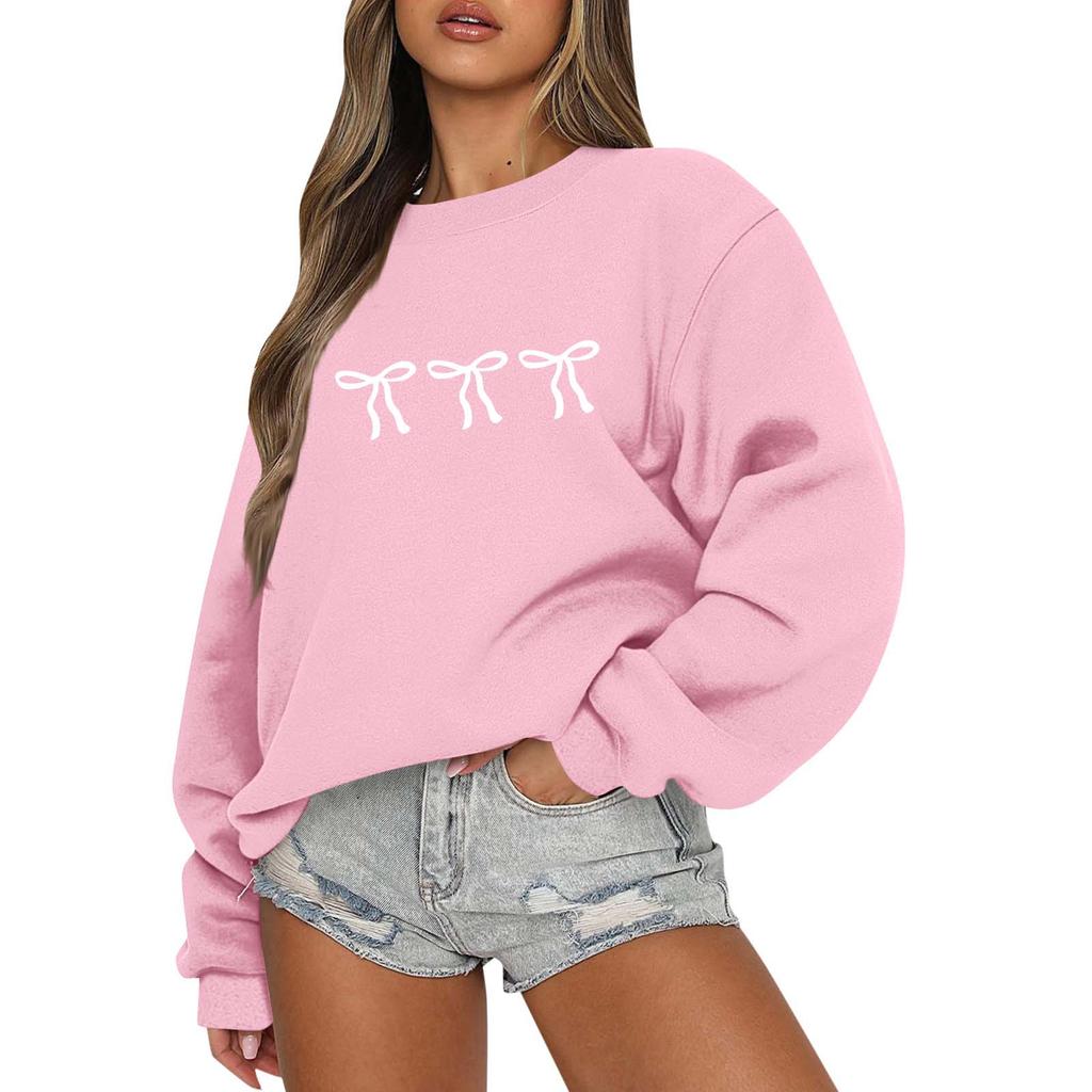 Women's Colorblock Sweatshirt Long Sleeve Round Neck Casual Comfortable Loose Lightweight Women's Sweatshirt