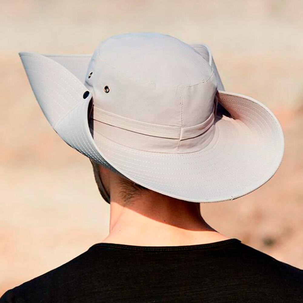 OLIKEI 12 см мужская шляпа от солнца с большими полями модная рыбацкая шляпа летняя анти-УФ-ведро шляпа уличная походная шляпа водонепроницаемая быстросохнущая ковбойская шляпа
