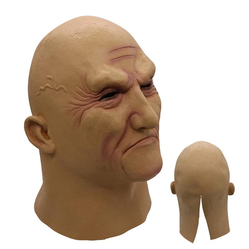 Реалистичная латексная маска человека для Хэллоуина с мягким удобным носимым дизайном