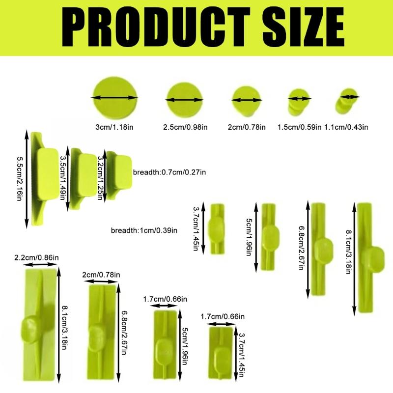 16/32 шт. Клеи, вытягивающие язычки, удаление вмятин на кузове автомобиля, вытягивающие язычки, инструмент для ремонта вмятин на краске, клеи, вытягивающие язычки