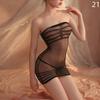 NEW Japan Korea Style Crotchless Sexy Lingerie Lace Hollow Bra Set Erotic Costumes Teddy Baby Doll Dress Deep V Open Bra Porn Women Underwear Sexsuit