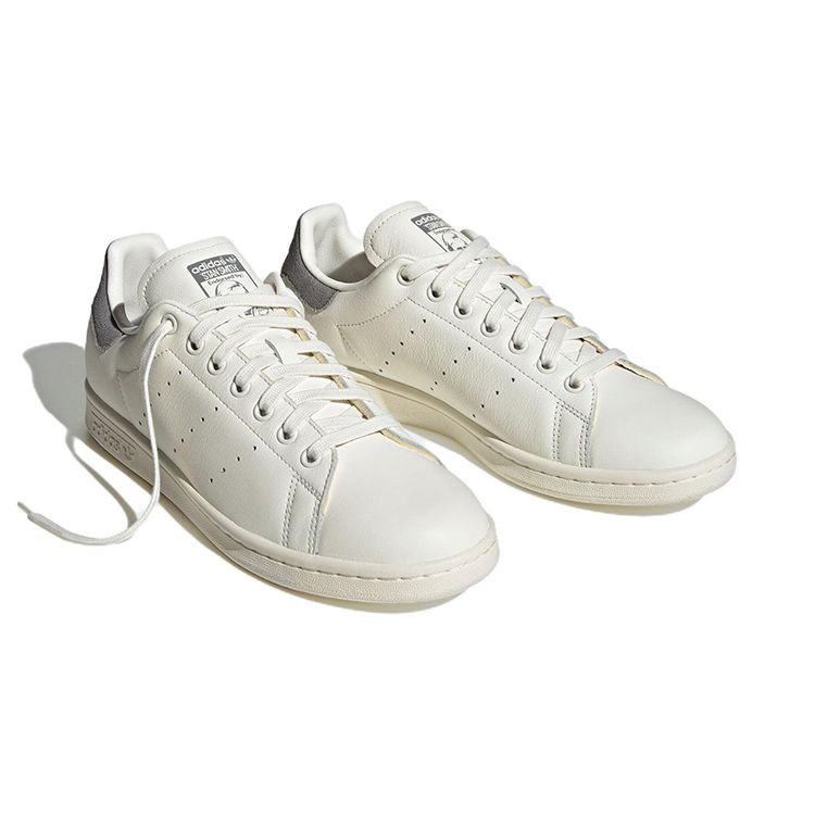 adidas Stan Smith Core Бело-серые кроссовки унисекс Кремово-белые Pantone GY0028