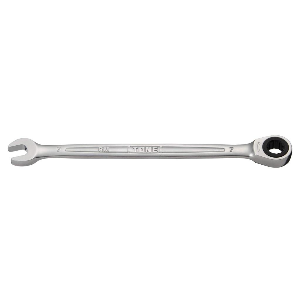 TONE Ratchet Box Wrench Width Across Flats 7mm RM-07