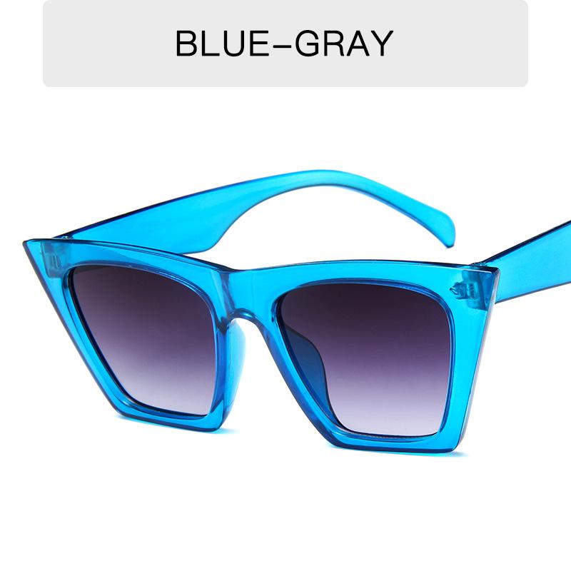 Oversized Square Eyewear Vintage Cat Eye Sunglasses Women/Men Lady Sun Glasses Classic Outdoor Travel Gafas De Sol