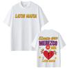 Band Latin Mafia Siento Que Merezco Mas Merch Tshirt Men Women Harajuku Hip Hop Rock T Shirts High Quality Male Cotton T Shirts