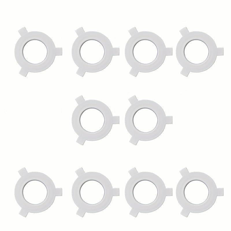 10 шт. колец-переходников для абажура, переходник для колец абажура, аксессуары для ламп, адаптер для замены шайбы абажура, E27 на 11 мм