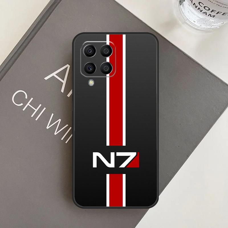 Чехол N7 Mass Effect для Samsung Galaxy M16 M36 M56 M33 M53 M13 M12 M32 M52 M20 M15 M55 M31 M14 M35 M34 M54