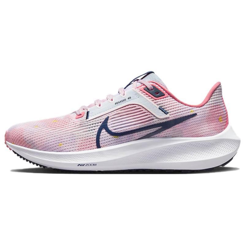 Nike Кроссовки Pegasus 40 Premium Floral Watercolor Pearl Pink для женщин DV7890-600