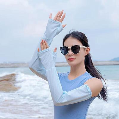 ВСТРЕЧАЙТЕ SUNNY Женские ледяные рукава для защиты от солнца