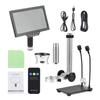 10.1-inch LCD USB Digital Microscope 1080P Coin Microscope 1-1600X 16MP Touch-control Lightness