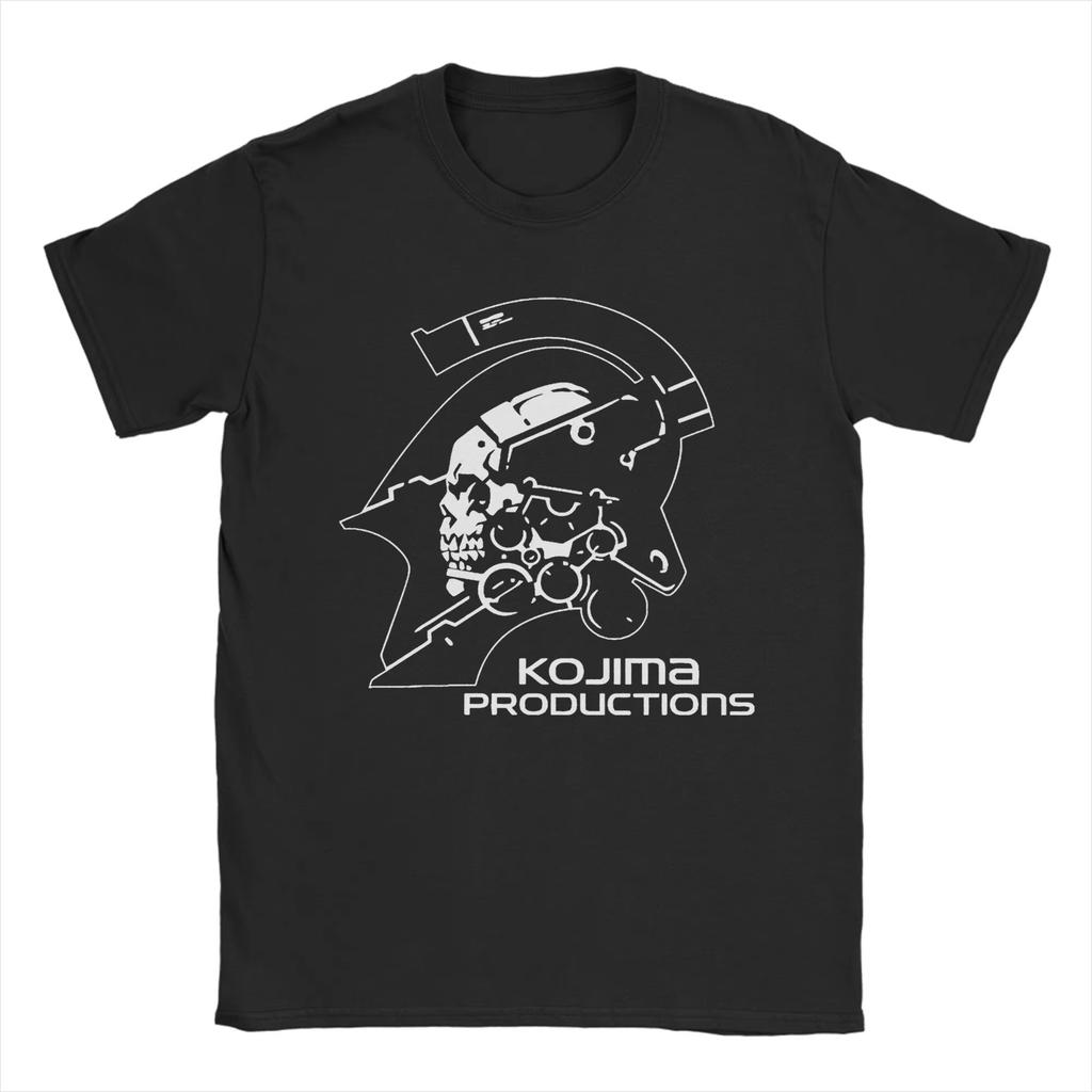 Мужские футболки Death Stranding Kojima Productions Хлопковые Топы Летние Футболки с коротким рукавом Круглый вырез Футболка - Мужской S...