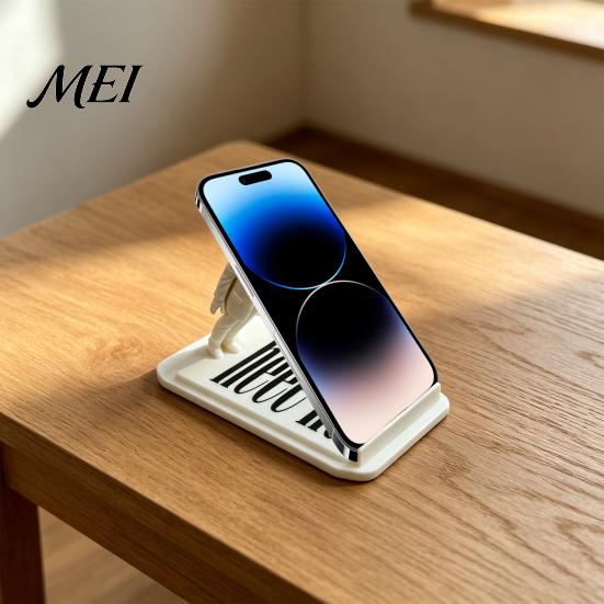 Versatile Mobile Holder 3D Printed Cell Phone Stand for Desk, Funny Holder, Large Screen Creative Stand, Portable Universal Support Home Office