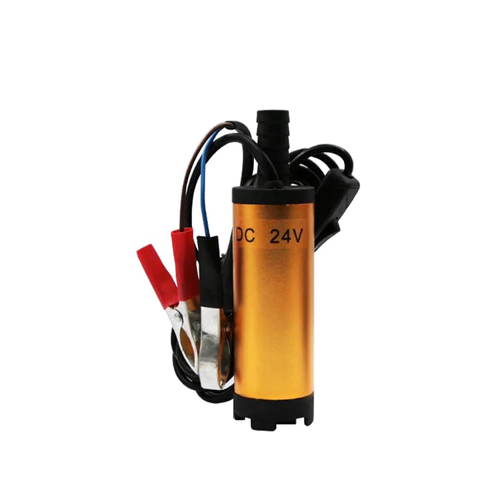 DC 12V24V Electric Submersible Oil Pump Portable Water Diesel Pump Stainless Steel Water Oil